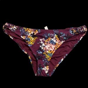 Floral bikini bottom m